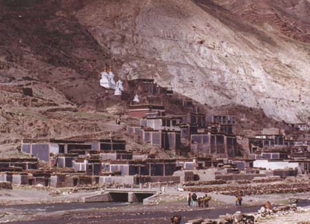 Northern monastery and its ruins